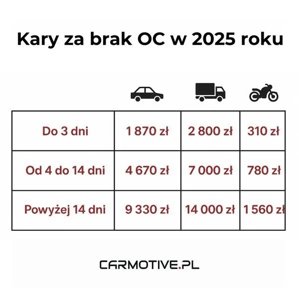 Kara za brak OC w 2026 roku – ile wynosi i jak jej uniknąć?